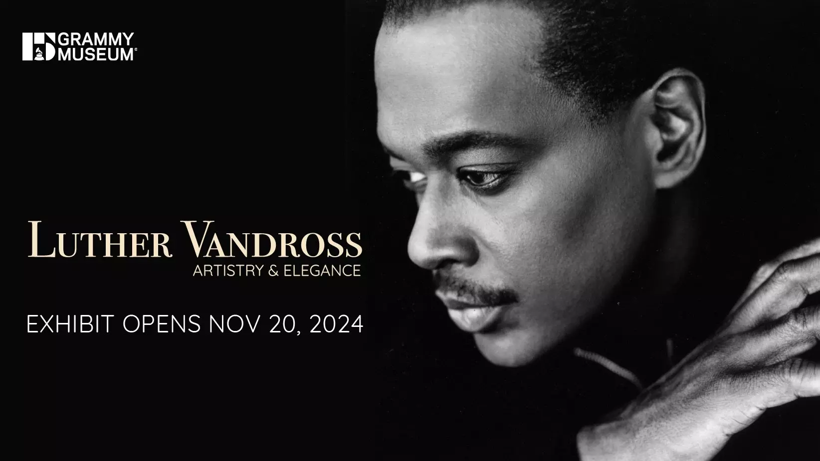 GRAMMY Museum To Celebrate Luther Vandross' Legacy With 'Artistry And Elegance' Exhibit